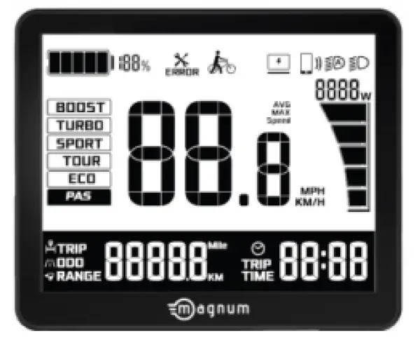 magnum Peak T5 Electric Mountain Bike-19