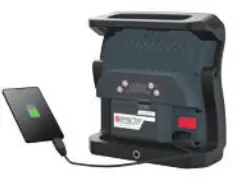 SCANGRIP 03.5654 Multimatch 8 LED Rechargeable Work Light- Power bank