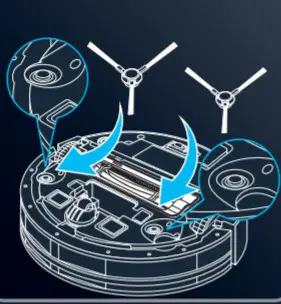 Rowenta RR7865WH X PLORER SERIE 120 AI Vacuum Cleaner - battery 2