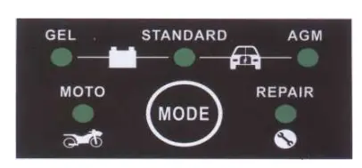 FOXSUR FBC1207D 12V 7A 7-stage Battery Charger fig6