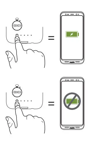 mophie Samsung Galaxy S8 and Samsung Galaxy S8 - Charging your phone using your juice pack case