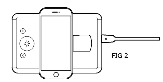 V-TAC 8602 LED Table Lamp With Wireless Charger FIG 4