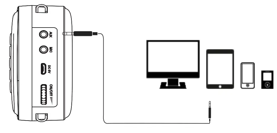 WinBridge S278 UHF Voice Amplifier - Input