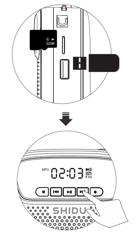 WinBridge S278 UHF Voice Amplifier - diagram 1