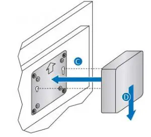 FIG 11 Use the VESA Bracket