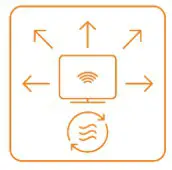 NetComm NF18MESH CloudMesh Networking Gateway - Airflow