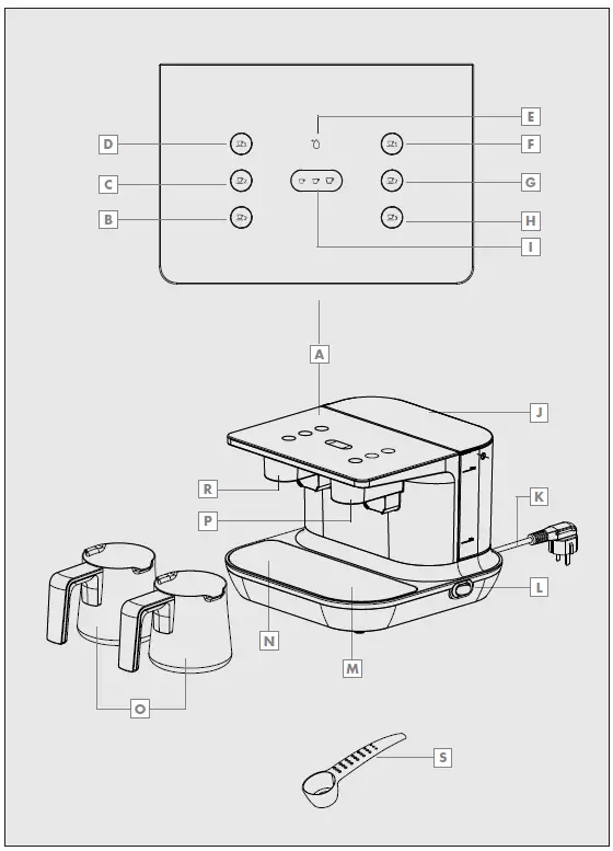 GRUNDIG TCM 7061 D Coffee Machine fig1