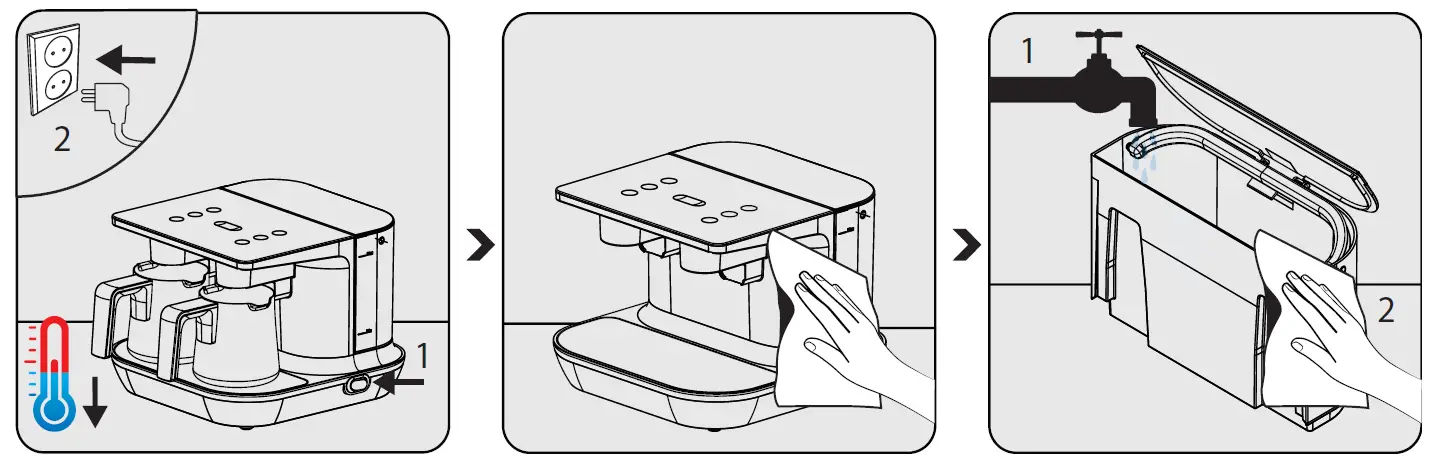 GRUNDIG TCM 7061 D Coffee Machine fig15