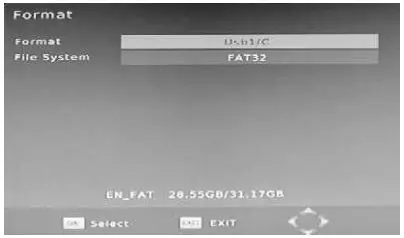 digitech HD Digital Terrestrial Receiver - Formate Portable Hard disk