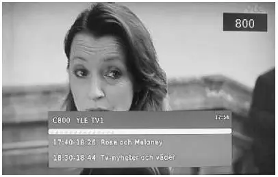 digitech HD Digital Terrestrial Receiver - INFO Key