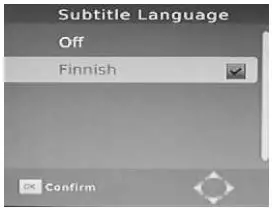 digitech HD Digital Terrestrial Receiver - Sub Key