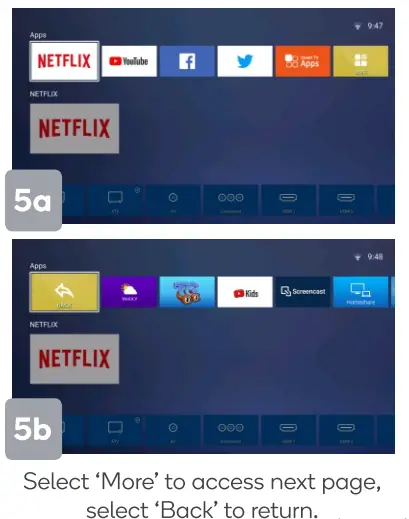 kogan 65 inch Smart HDR 4K LED netflex