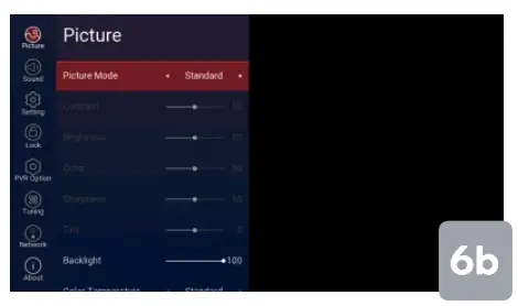 kogan 65 inch Smart HDR 4K LED picture