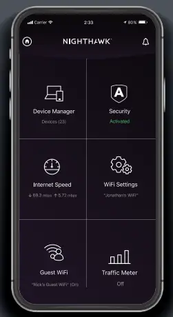 NETGEAR MK82 Tri-Band Mesh Wi Fi 6 Add On Satellite - fig1