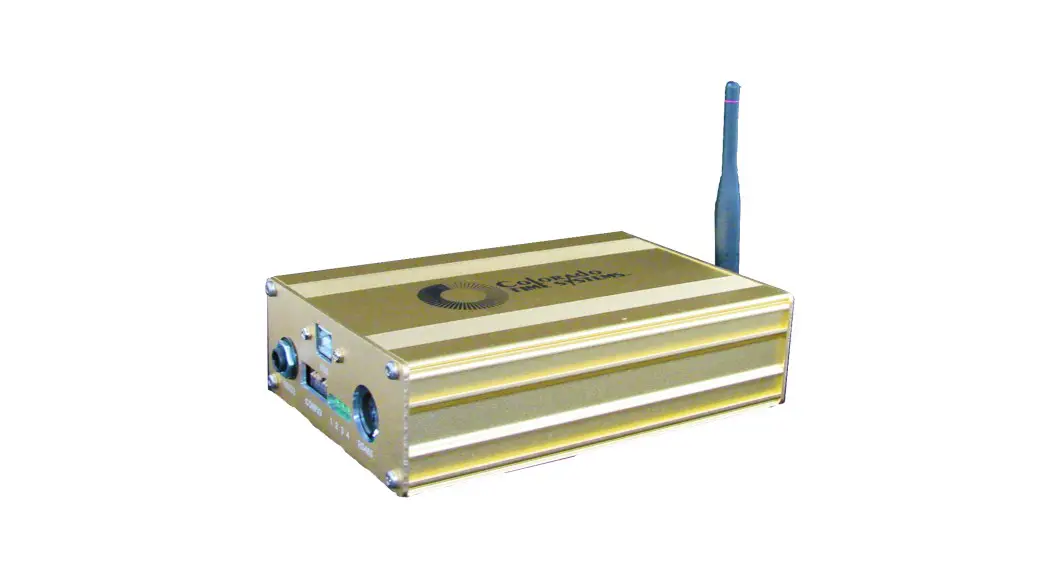 Colorado Time Systems Wa-3 2.4 Ghz Wireless Adapter User Guide Colorado Time Systems Wa-3 2.4 Ghz Wireless Adapter User Guide