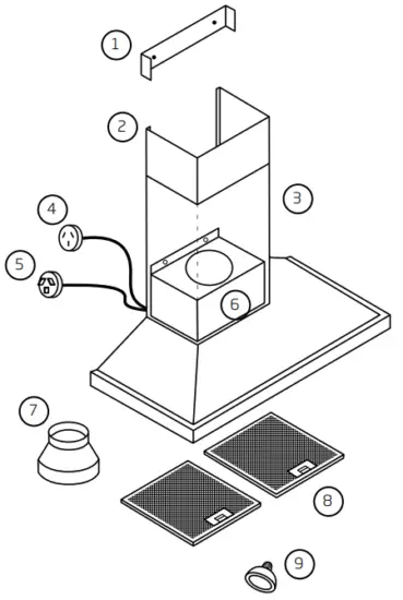 schweigen WM2190S Rangehood -