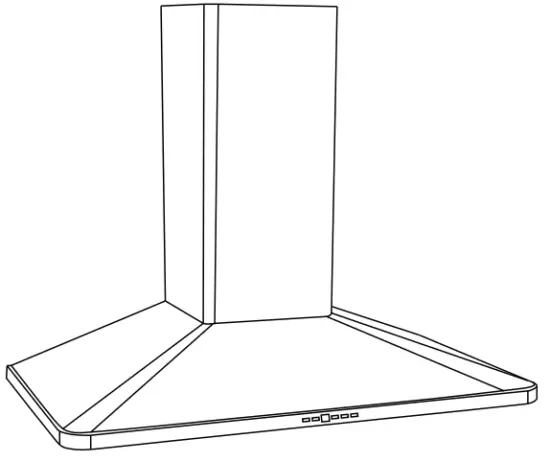 schweigen WM2190S Rangehood - Dimensions