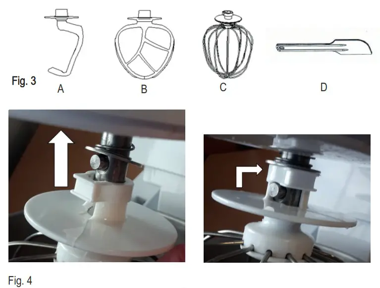 Gerlach GL 4219 5L 1800W Planetary Food Processor - Product Overview 2