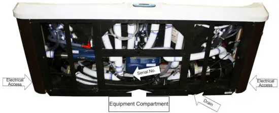 AQUATERRA Ventura 6 Person 96-Jet Acrylic Hot Tub - fig2