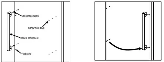 Galanz GLF11UWEA16 11 0 Cu Ft Convertible Upright Freezer - INSTALL THE HANDLES