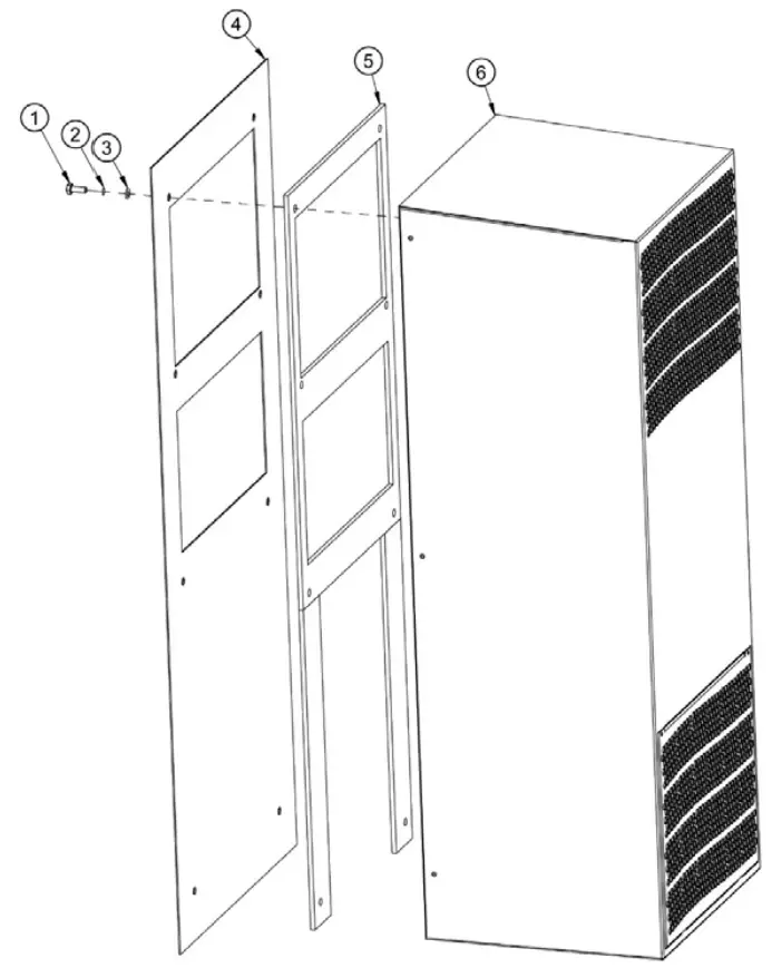 SCE AC6800B120V Air Conditioner - Performance Graph1