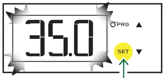 SCE AC6800B120V Air Conditioner - cooling set point