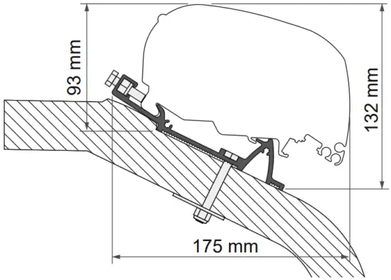 FIAMMA 98655 774 LMC TEC Adapter Kit - FIG 1