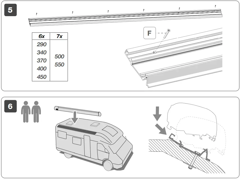 FIAMMA 98655 774 LMC TEC Adapter Kit - FIG 7