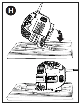 Black Decker BDEJS300 variable speed jig saw -fig 8