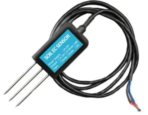 JXCT JXBS-3001-EC-RS 3 in 1 Soil EC Temperature Humidity Sensor -