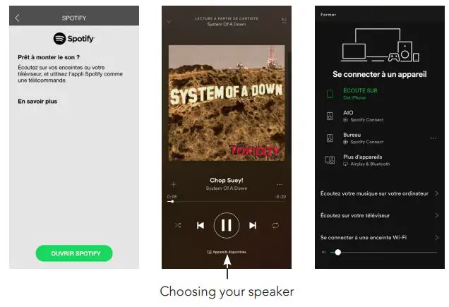 TRIANGLE HIFI AIO3 Wireless Bluetooth WiFi Speaker Owner's Manual - Spotify