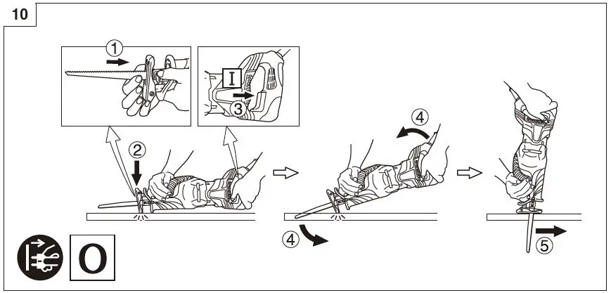 HiKOKI-CR13V2-Variable-Speed-Reciprocatin-Saw-fig11