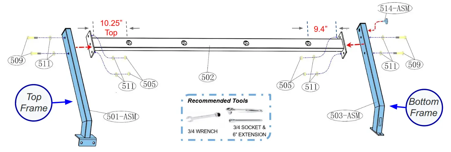 BODY CRAFT F730 Oly Plate Holder Option - FIG 4