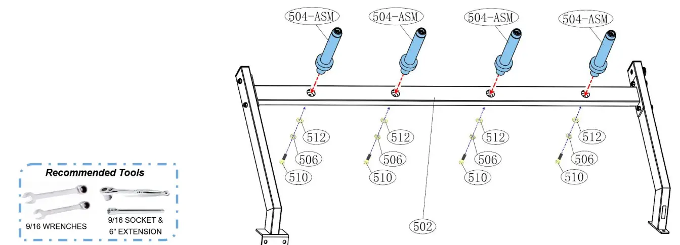 BODY CRAFT F730 Oly Plate Holder Option - FIG 5