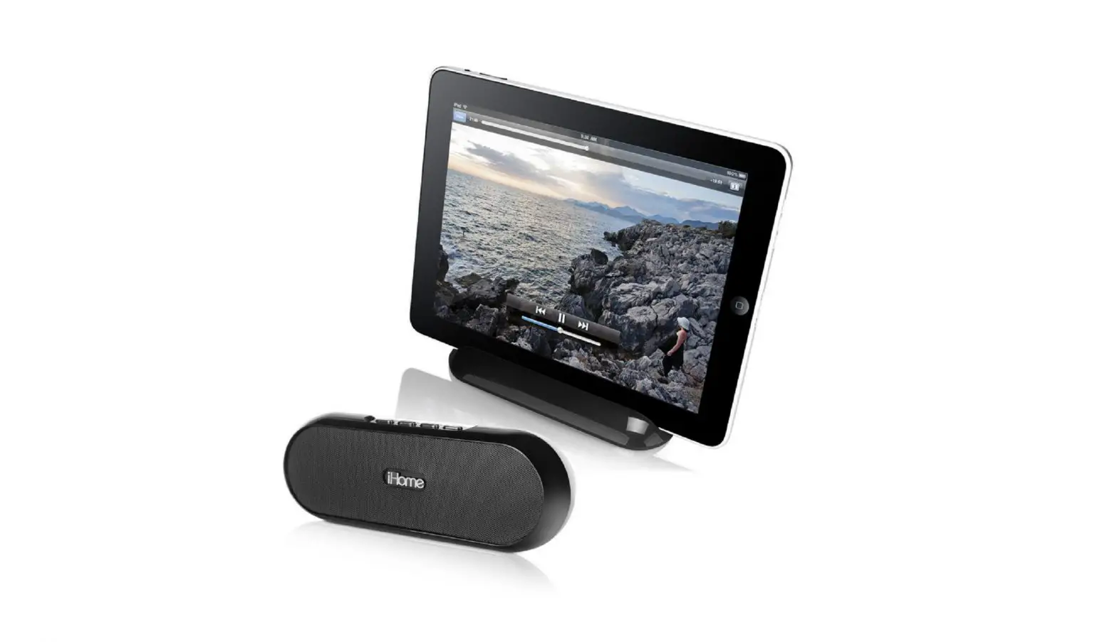 Ihome Portable Rechargeable Bluetooth Stereo Speaker Instruction Manual