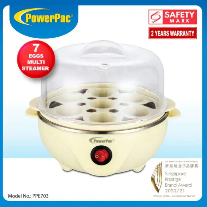 PowerPac PPE703 Electric Egg Food Multifunction Steamer - fig 3