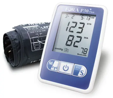 FORA Active Wireless Plus P30 Blood Pressure Monitoring System - fig 2