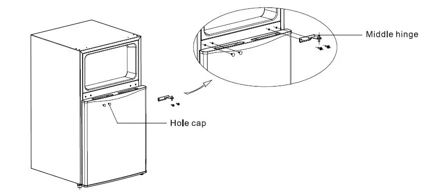 Midea MDRT134FGF09AP Top Mount Freezer Refrigerator 26