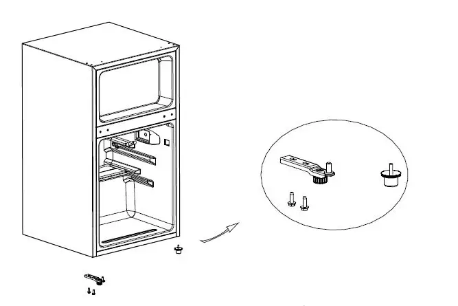 Midea MDRT134FGF09AP Top Mount Freezer Refrigerator 28