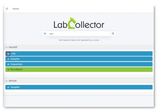 LabCollector Lab Cross Search Software-fig23