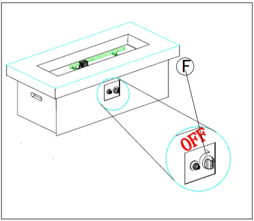 SECURE Z223 Fire Table - fig3