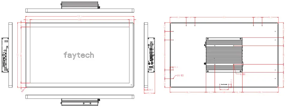 Capacitive Touch PC N4200-Faytech