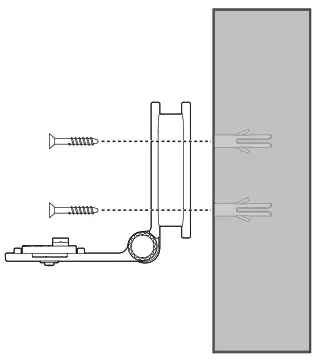 vtech VM5254 Video Baby Monitor - Tighten the screw