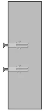 vtech VM5254 Video Baby Monitor - holes and