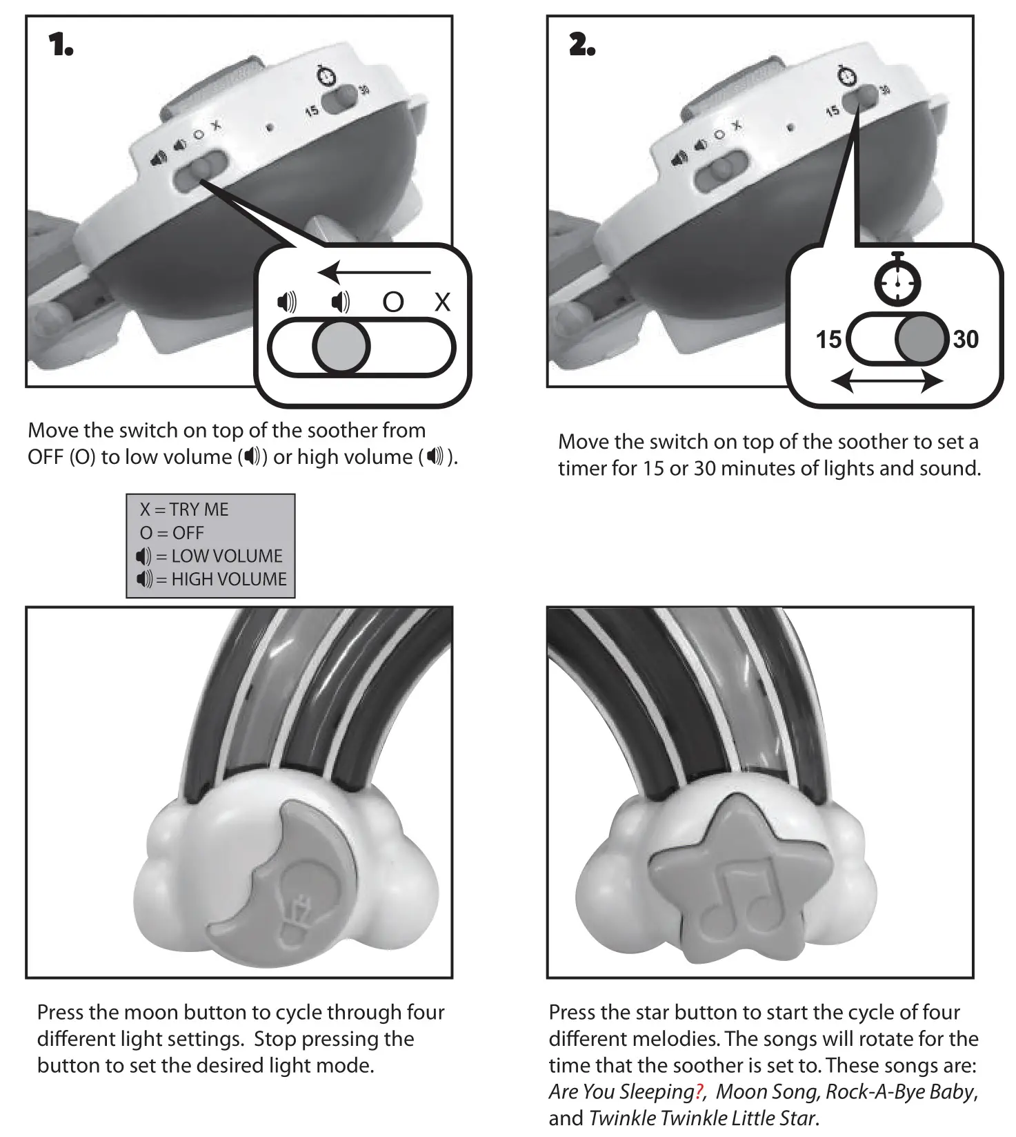 little tikes 652493 Little Baby Bum Twinkle's Singing Crib Soother - LET’S PLAY