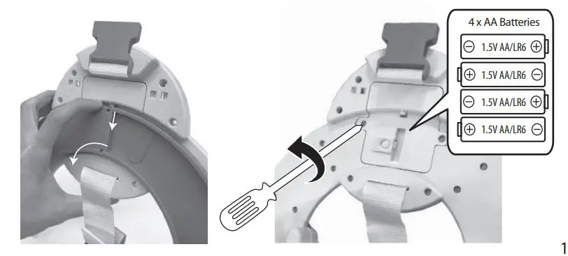 little tikes 652493 Little Baby Bum Twinkle's Singing Crib Soother - REPLACING THE BATTERIES