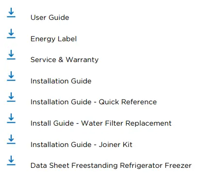 FISHER PAYKEL RF170BLPX6N Freestanding Refrigerator Freezer 1