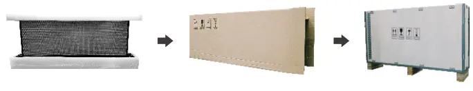 3U VIEW TB2 VST Taxi Roof LED Display - Packaging