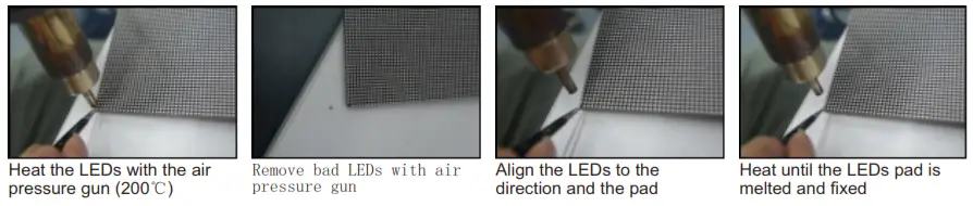 3U VIEW TB2 VST Taxi Roof LED Display - replace LED