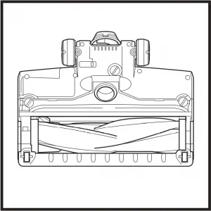 CLEANING DIRT ENGAGE BRUSHROLL